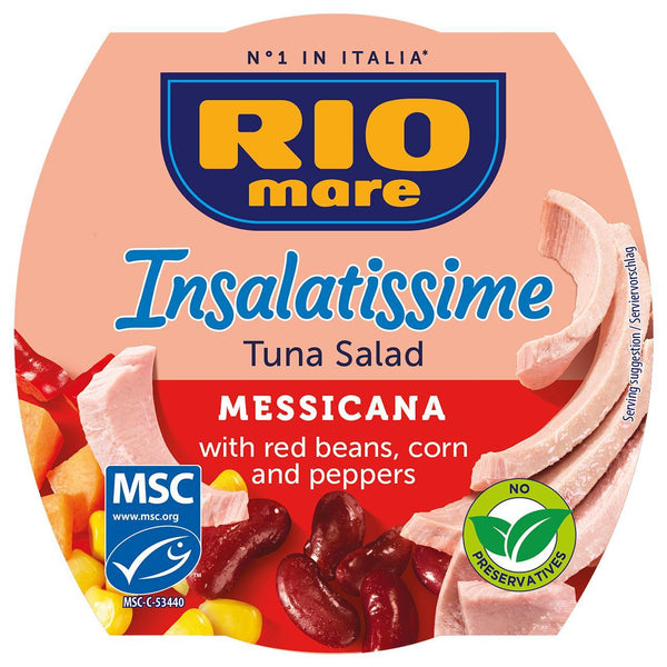Rio Mare Mexican Style Tuna salad 160g X 6